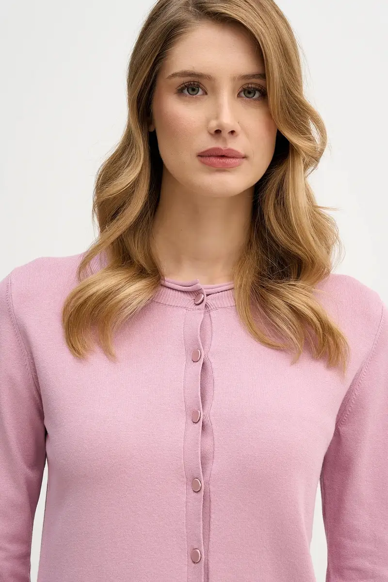 Sisley Cardigan Rosa 3982291 miniatura 4