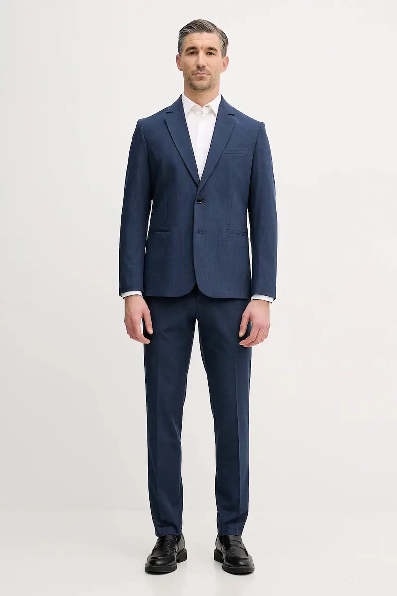 giacca Blu navy miniatura 2