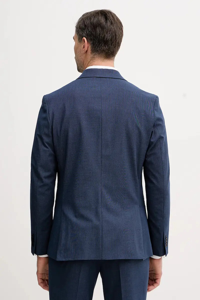 giacca Blu navy miniatura 3