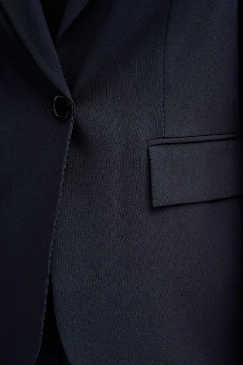 giacca Blu navy miniatura 5