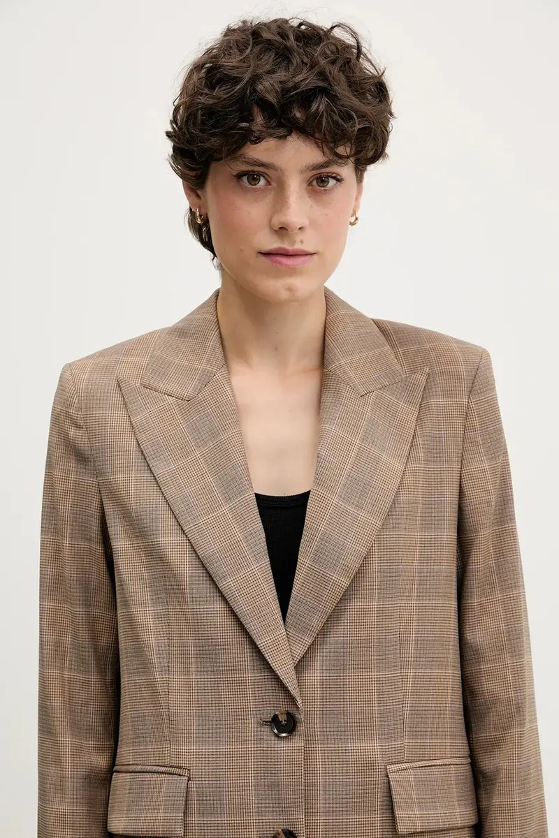 giacca colore beige 2L0SLW03F miniatura 4