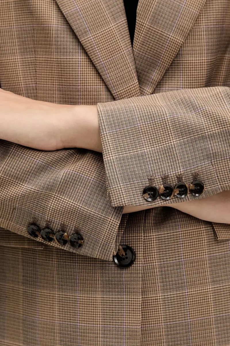 giacca colore beige 2L0SLW03F miniatura 5