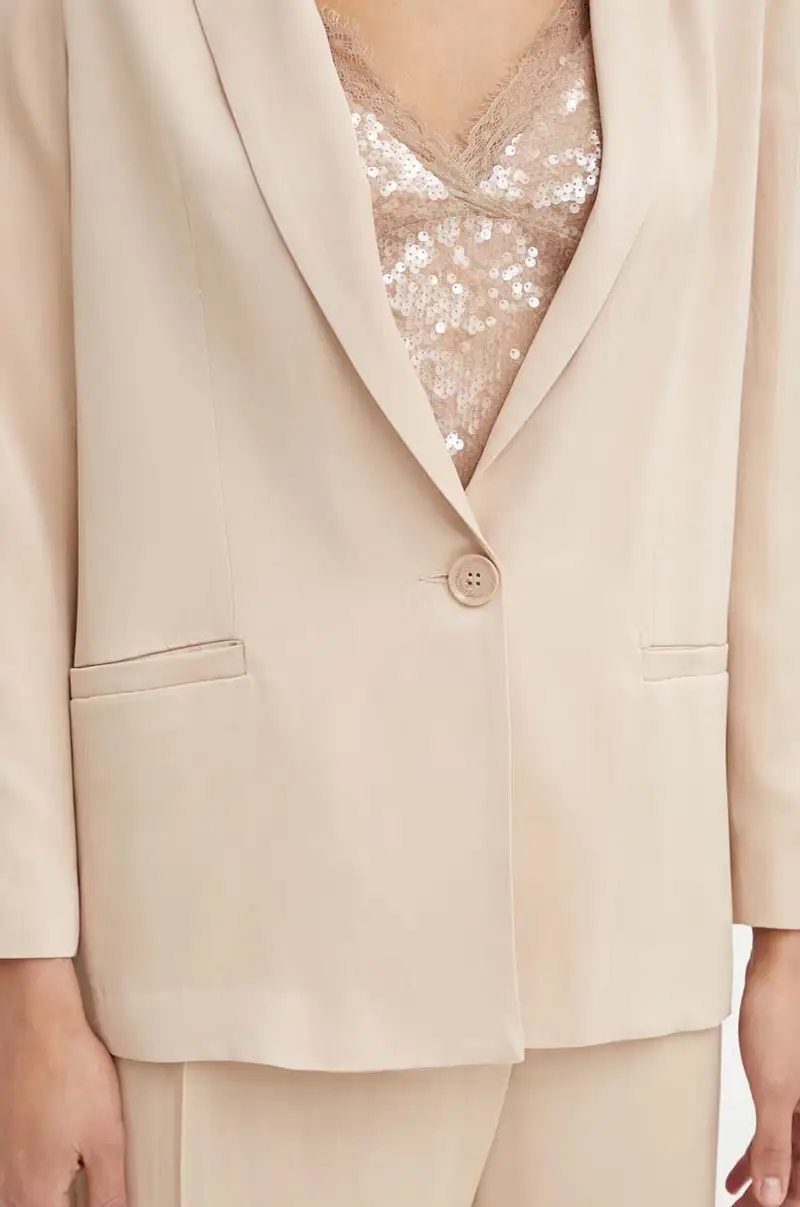 giacca colore beige 2Q6ZLW02D miniatura 5