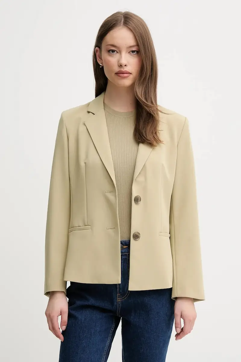 giacca colore blu Verde