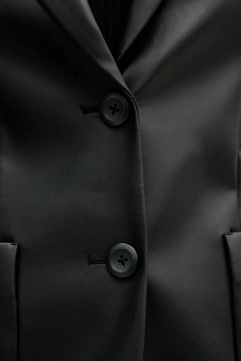 giacca colore nero 22V3LW038 miniatura 5