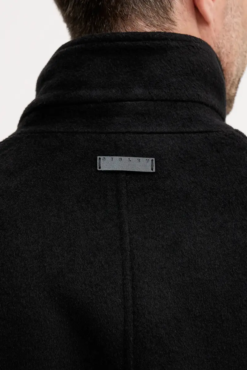 giacca con lana Nero miniatura 5