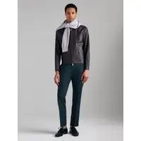 Giacca In Tessuto Spalmato, Uomo, Marrone Scuro miniatura 5