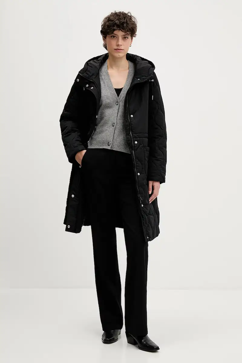 giacca parka colore nero 2IRZLN063 miniatura 2