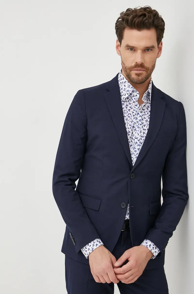 giacca uomo Blu navy