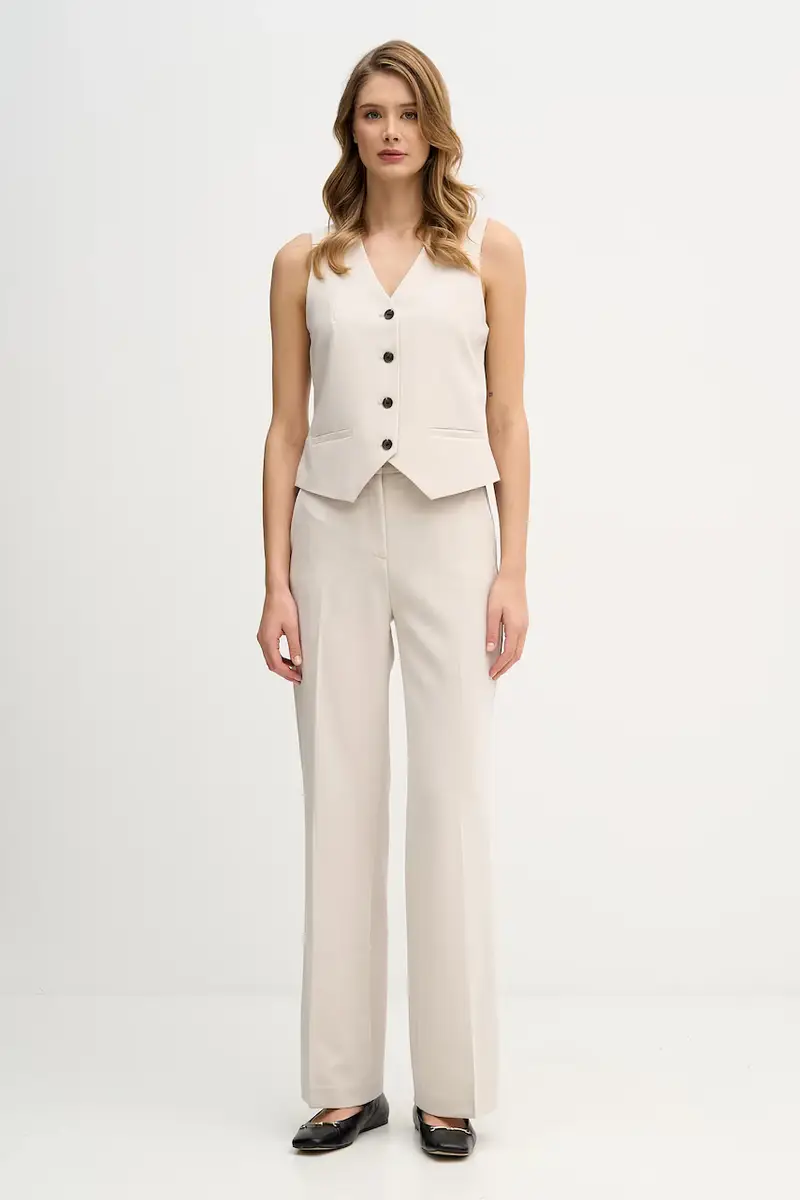 Sisley Gilet Beige 3980936 miniatura 2