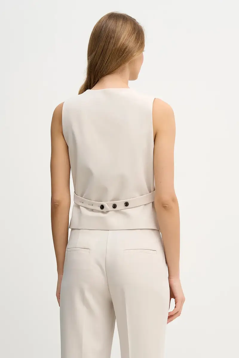 Sisley Gilet Beige 3980936 miniatura 3