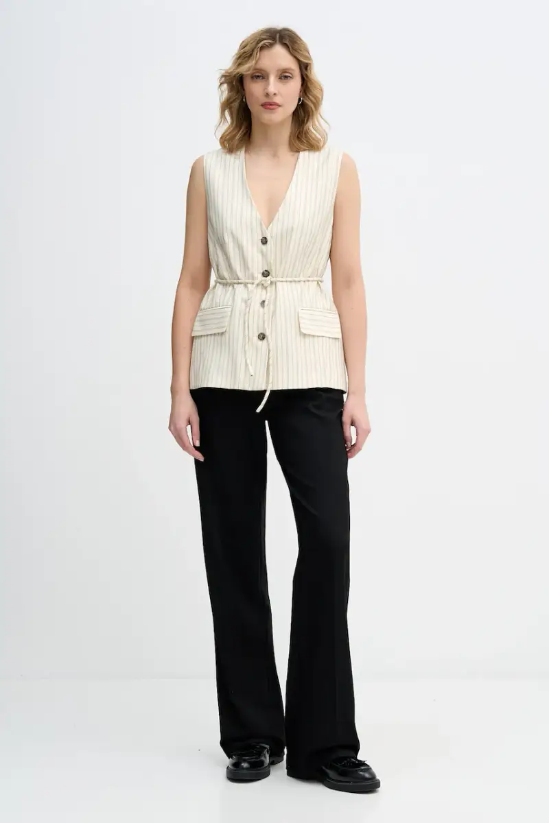 Sisley Gilet Beige 3980940 miniatura 2