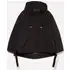 Giubbotto Con Maxi Cappuccio, Donna, Nero miniatura 5