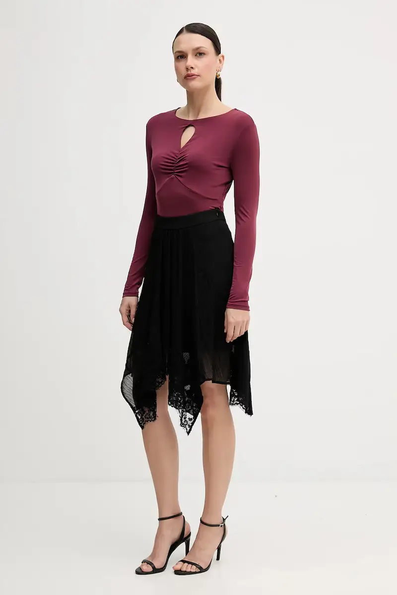 gonna colore nero 40RBL002Y miniatura 2