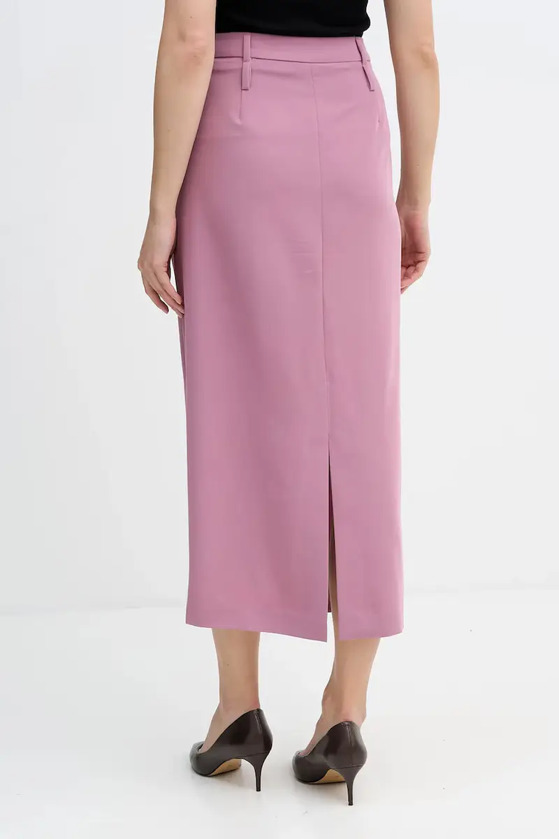 Sisley Gonna rosa con taglio aderente miniatura 3