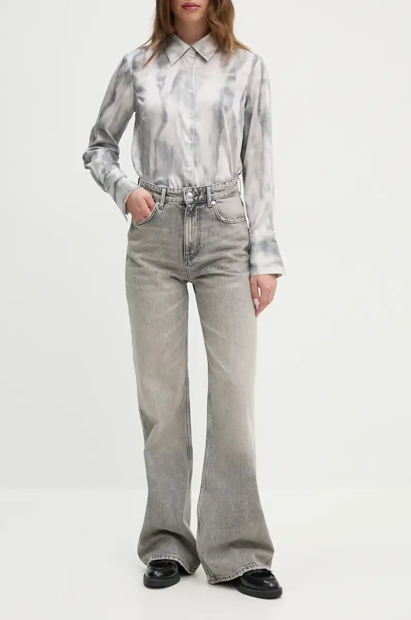 Sisley Jeans Donna Grigio 2223643