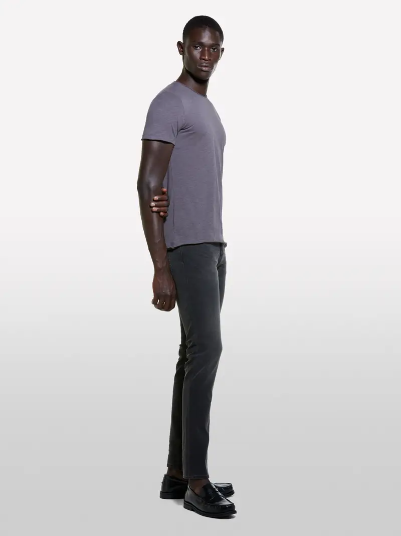 Jeans Helsinki Neri Skinny Fit, Uomo, Nero miniatura 2