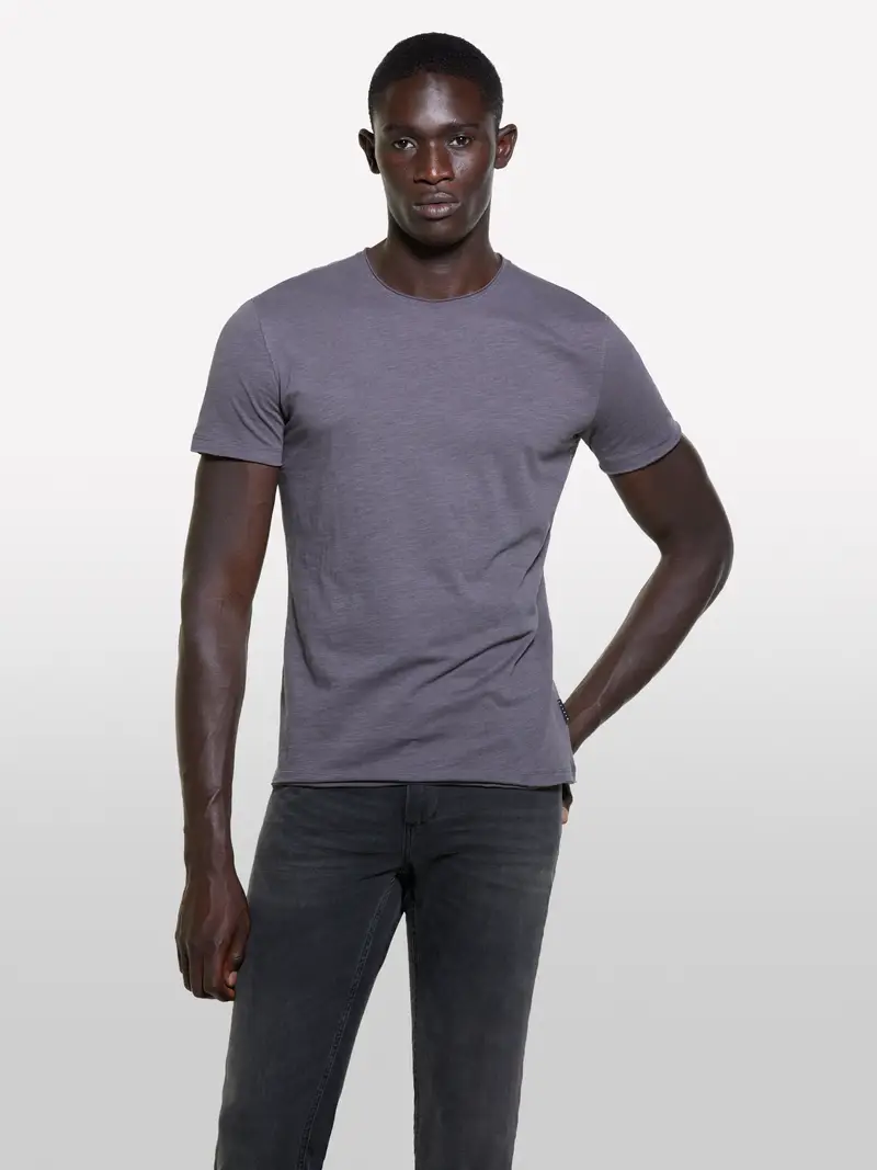 Jeans Helsinki Neri Skinny Fit, Uomo, Nero miniatura 4