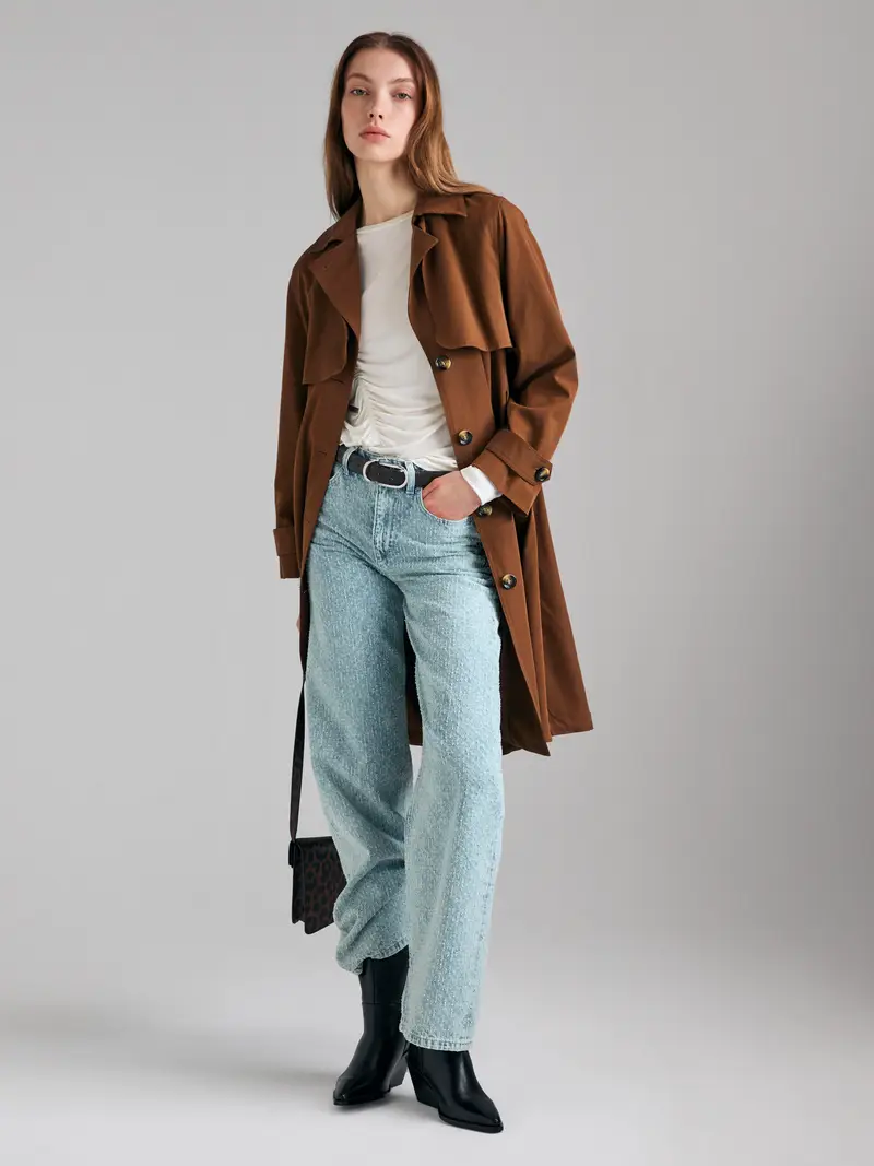 Jeans Loose Fit, Donna, Blu Chiaro