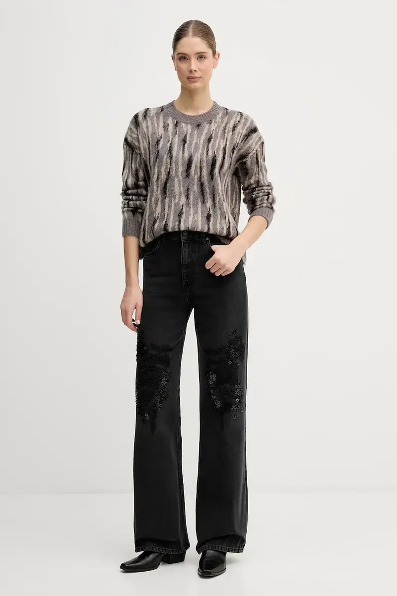 Sisley Jeans Nero 4150437 miniatura 2