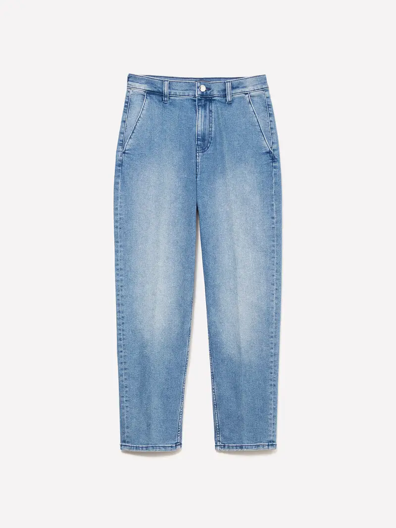 Jeans Style 71 Chino Slim Fit Blu, Donna, Blu Chiaro miniatura 5