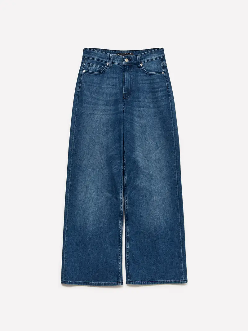 Jeans Style 72 Wide Fit Blu, Donna, Blu Scuro miniatura 5