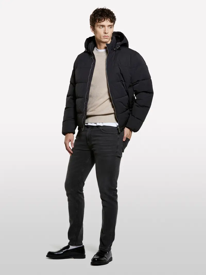 Jeans Style 73 Skinny Fit Nero, Uomo, Nero