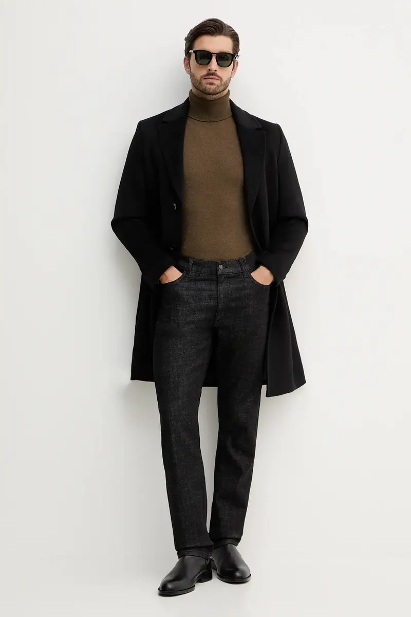 Sisley Jeans Uomo Nero 3847816 miniatura 2