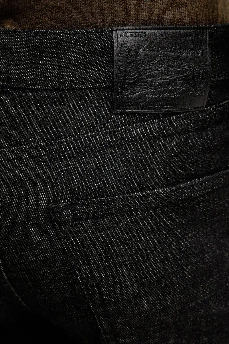 Sisley Jeans Uomo Nero 3847816 miniatura 4