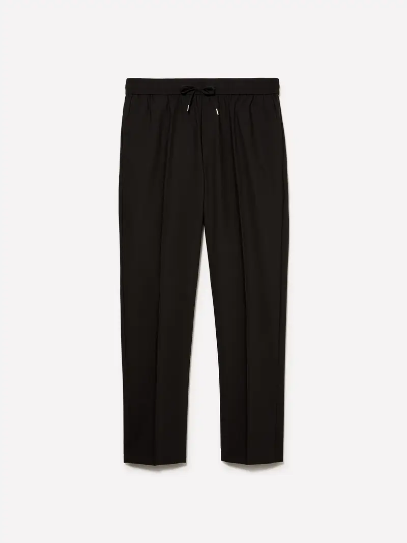 Joggers Regular Fit, Uomo, Nero