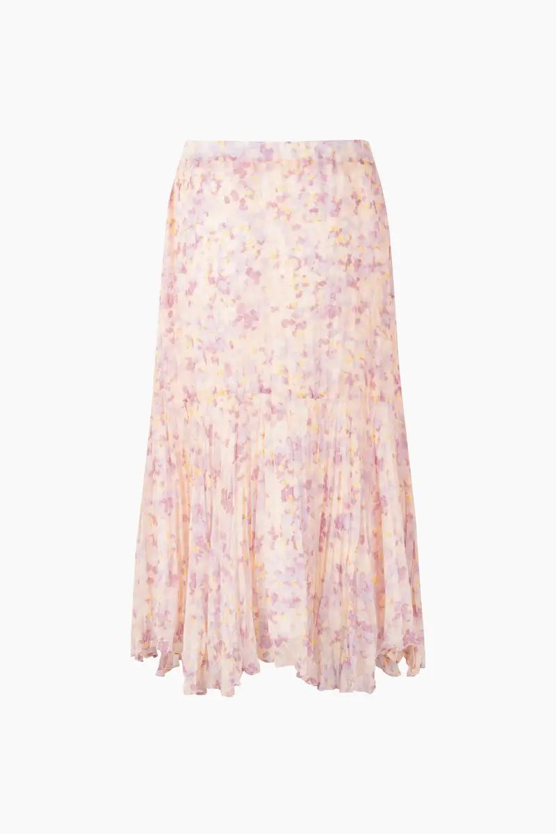 Gonna Floreale, Donna, Rosa Tenue miniatura 2