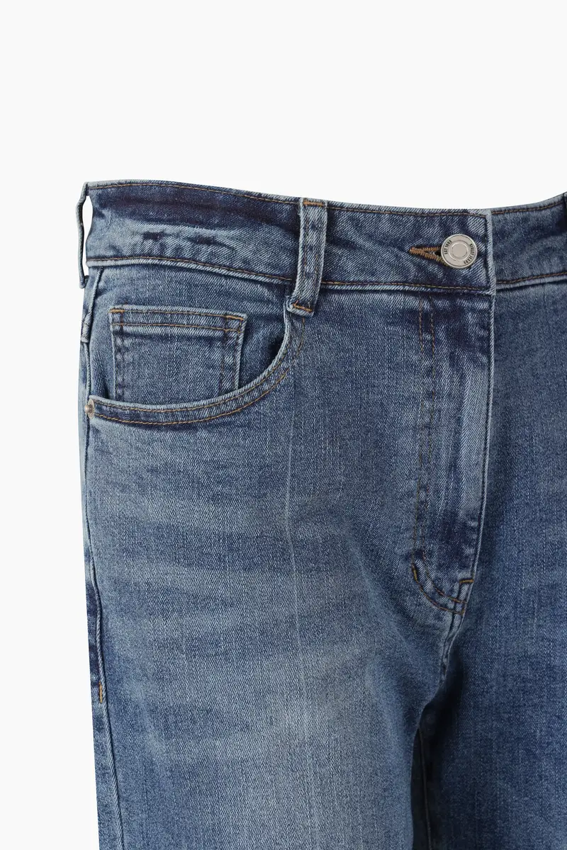 Jeans Flare Fit, Donna, Blu miniatura 3