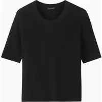 Maglia 100% Lana, Donna, Nero miniatura 5