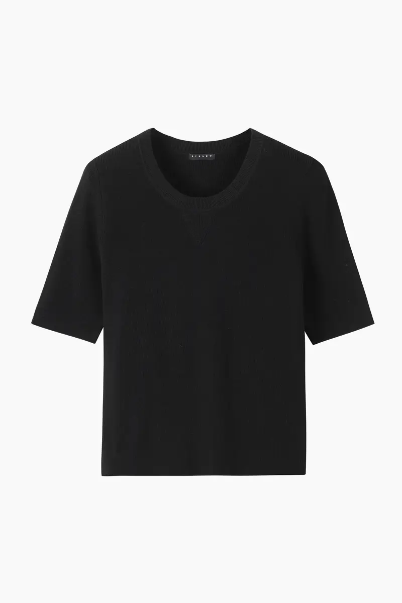 Maglia 100% Lana, Donna, Nero