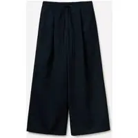 Pantaloni Ampi, Donna, Nero miniatura 4