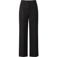 Pantaloni Flare Fit, Donna, Nero miniatura 5