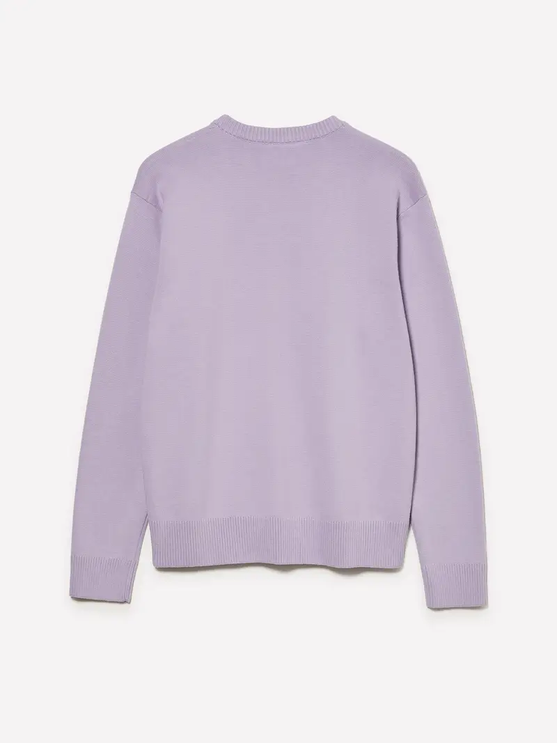 Maglia Relaxed Fit, Uomo, Lilla miniatura 2