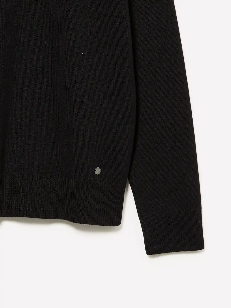 Maglia Relaxed Fit, Uomo, Nero miniatura 3