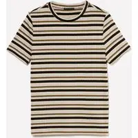 Maglietta A Coste, Donna, Multicolore miniatura 4