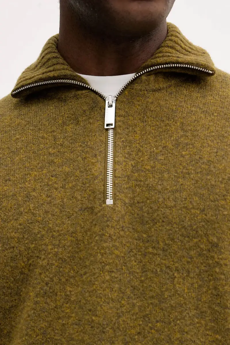 maglione con lana Verde miniatura 5