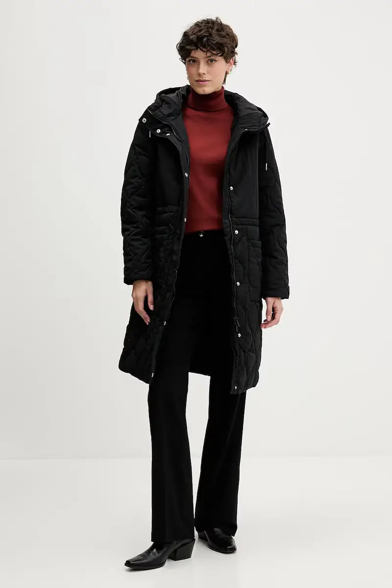 maglione donna 11BAM201C Rosso miniatura 2