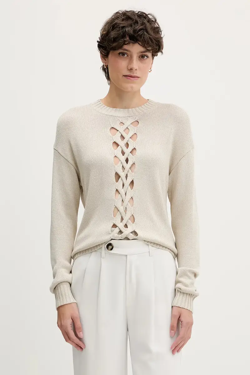 maglione donna colore beige 1XGYM106I