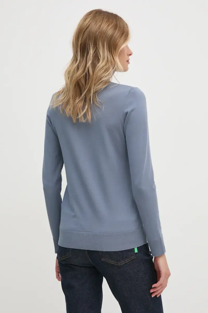 maglione donna colore blu 17Q3M2178 miniatura 3