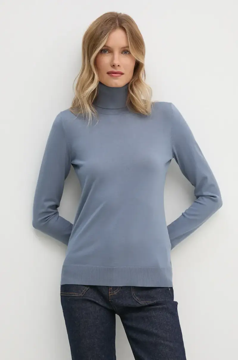maglione donna colore blu 17Q3M2178