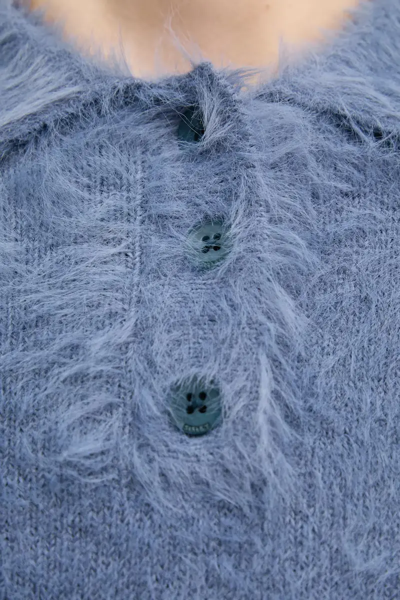 maglione donna colore blu 19VBM300B miniatura 5