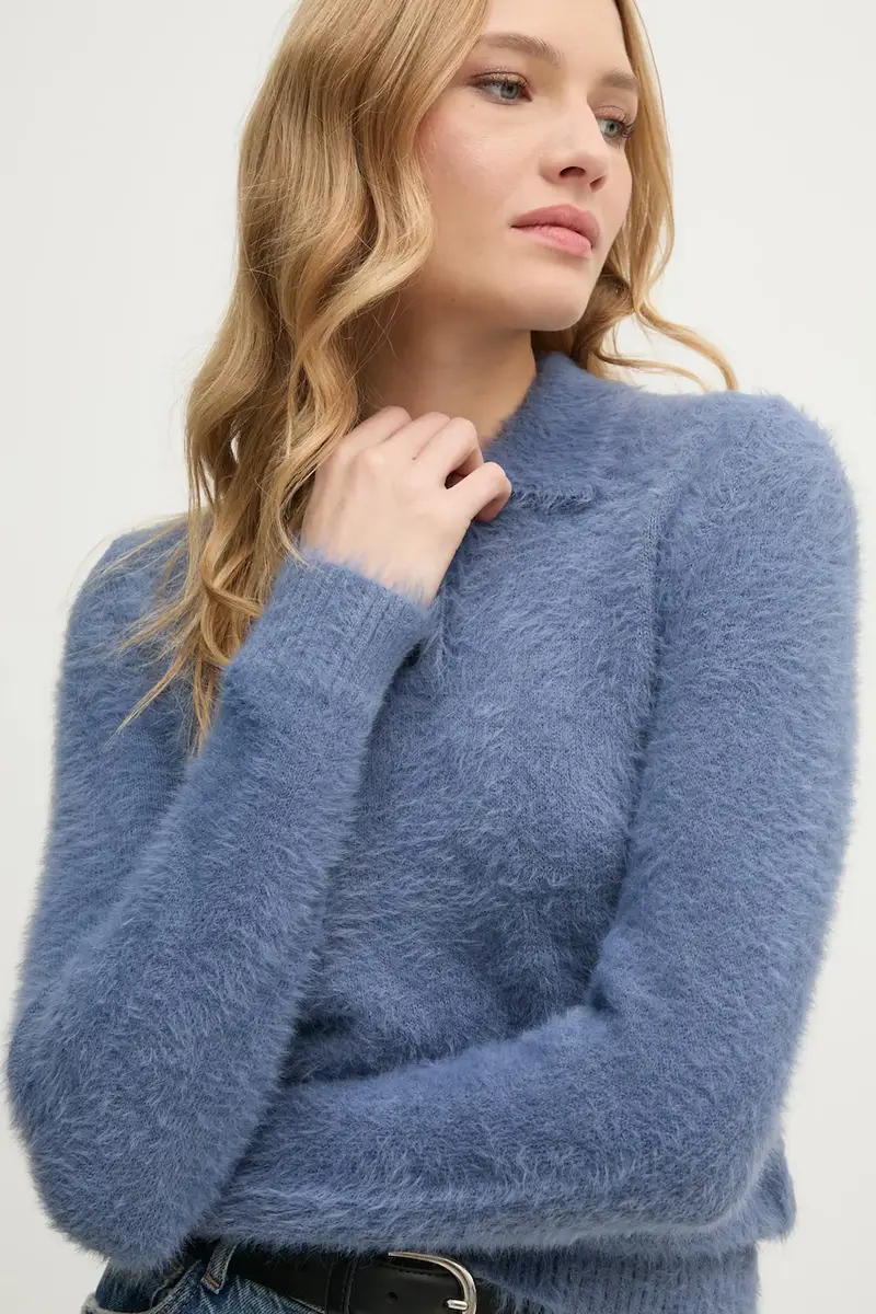 maglione donna colore blu 19VBM300B