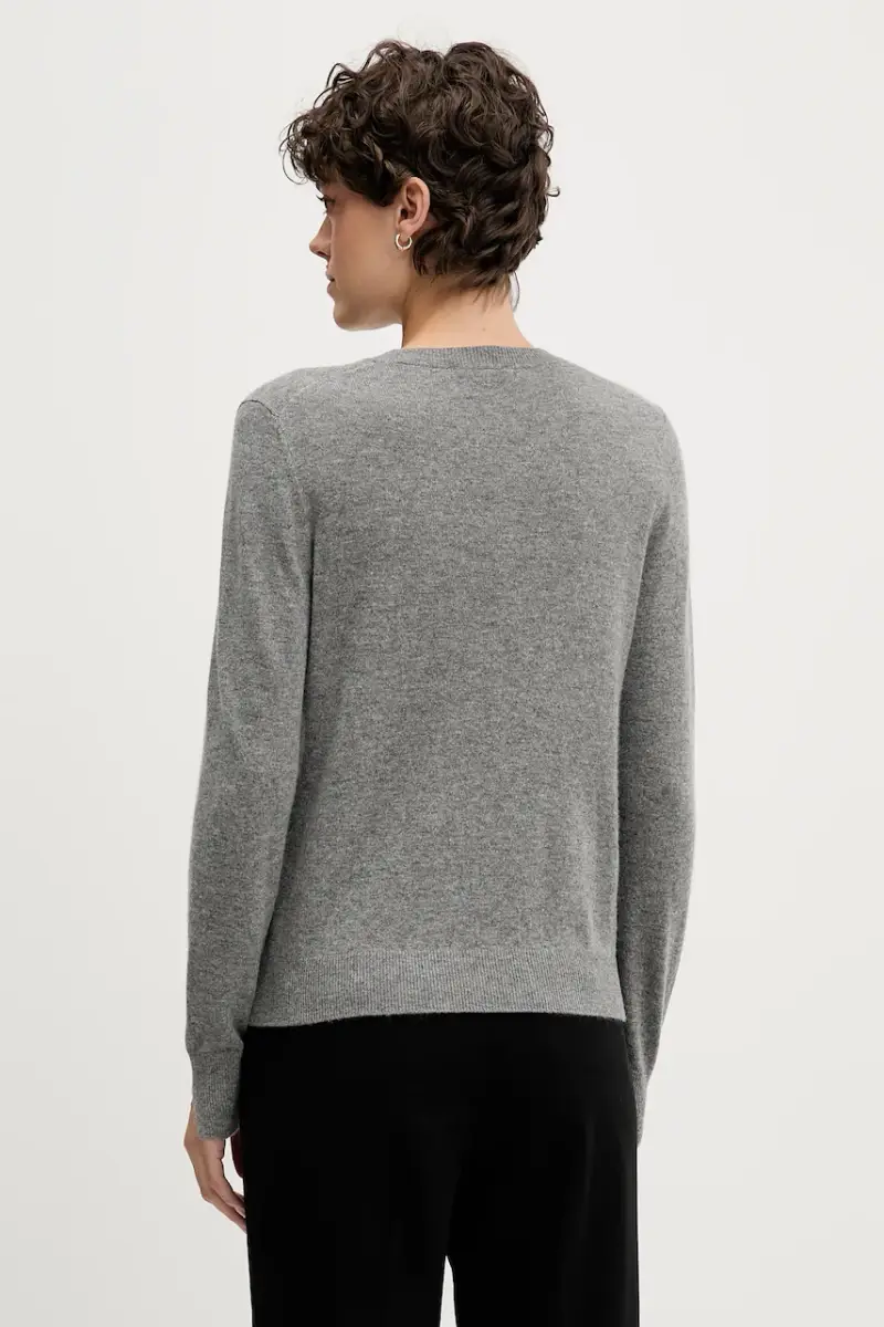 maglione donna colore grigio 102HM100F miniatura 3