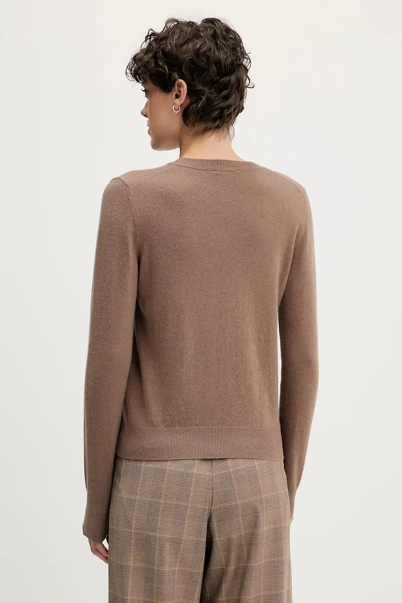 maglione donna colore marrone 102HM100F miniatura 3