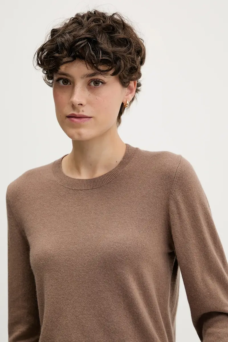 maglione donna colore marrone 102HM100F miniatura 4