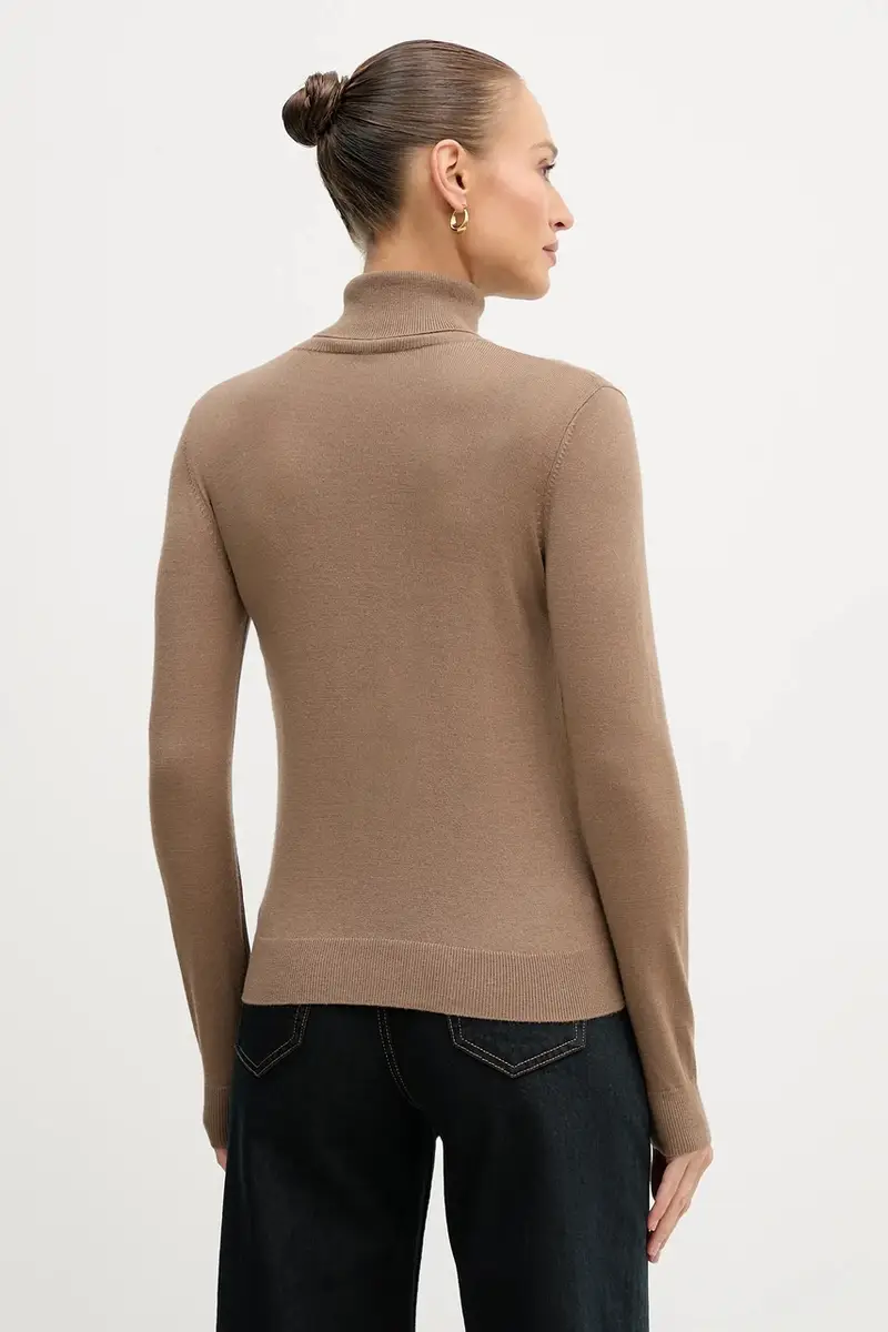 maglione donna colore marrone 11BAM201C miniatura 3